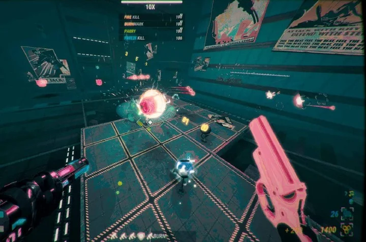 cuplikan gameplay ROBOBEAT