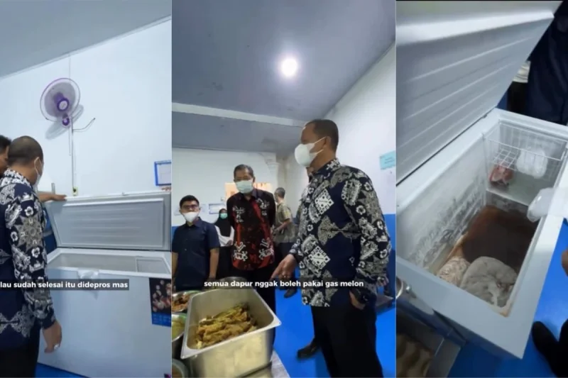 Bupati Pringsewu Sidak Dapur MBG, Temukan Freezer "Banjir" dan Beras Tanpa Izin Edar, KPPG Buka Suara