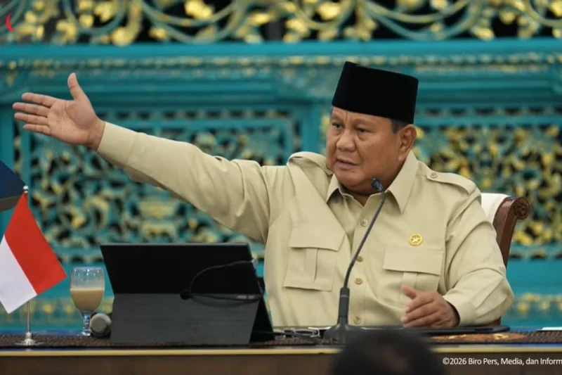 Momen Prabowo Tiba-tiba Hentikan Pidato, Minta Maaf karena Lupa Sebut Menteri Koperasi