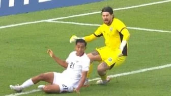Babak I Timnas Indonesia vs Timor Leste: Garuda Mendominasi, Dylan Niski Pontang Panting