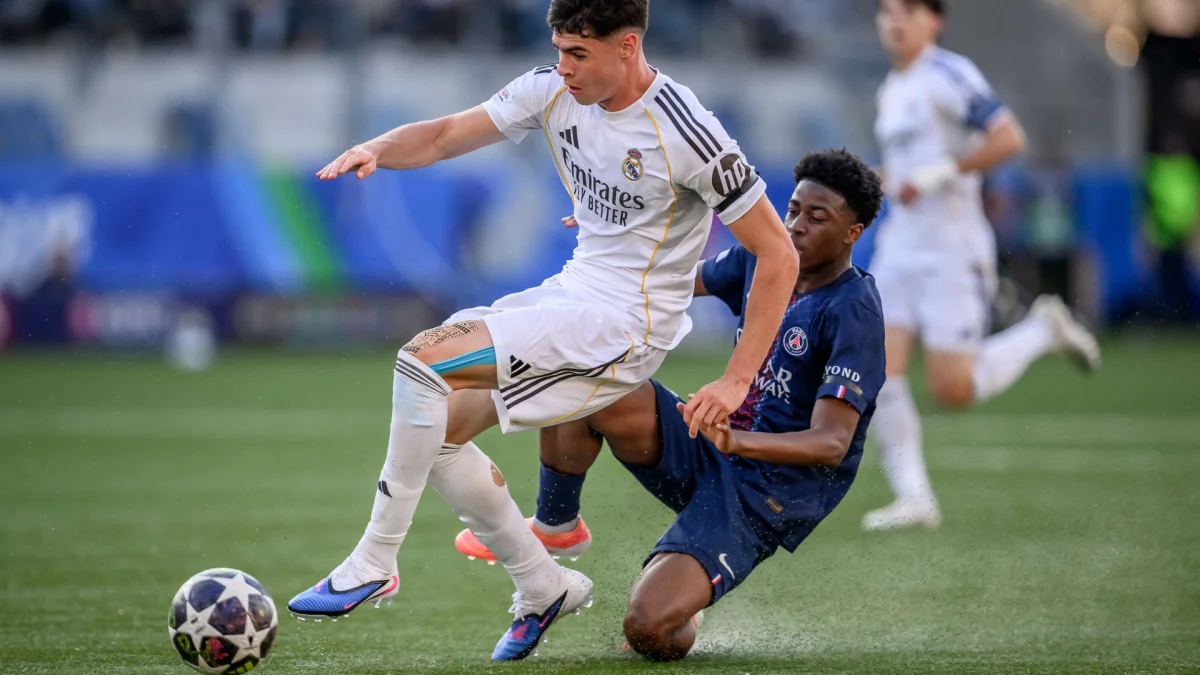 FBL-EUR-YOUTH LEAGUE-REAL MADRID-PSG