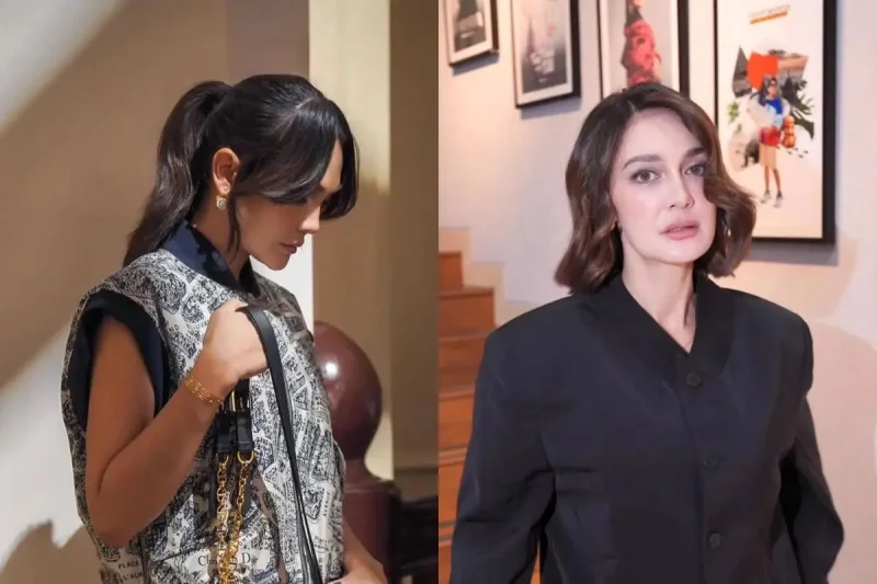 7 Inspirasi Hairstyle ke Kantor ala Luna Maya, Anti Ribet dan Rapi