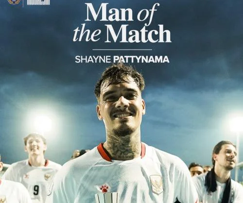 Shayne Pattynama jadi pemain terbaik di laga Timnas Indonesia vs Timor Leste. (Foto: PSSI)