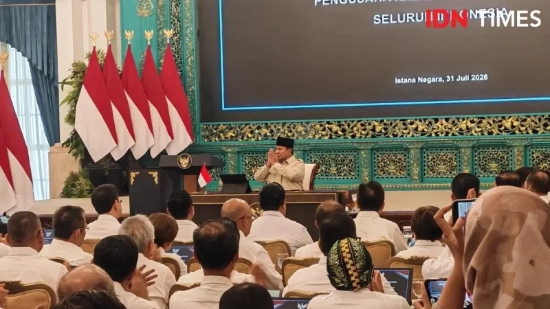 Pidato Prabowo soal Nuklir Terputus dalam Tayangan Siaran Langsung