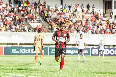 Ramai Rumakiek menggila bersama Persipura Jayapura di Liga 1 2024-2025 @ramairumakiek