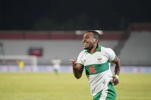 Terens Puhiri. TImnas Indonesia vs Timor Leste. PSSI