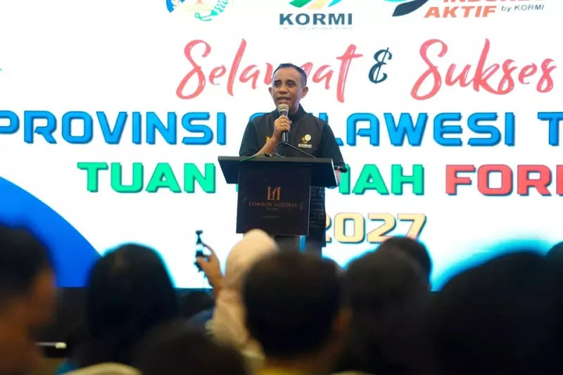 Sulteng Batal Jadi Tuan Rumah Fornas 2027, Gubernur Anwar Meradang