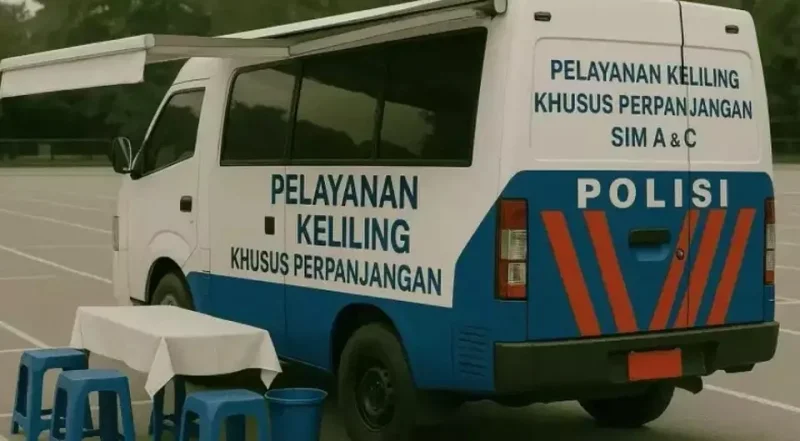 5 Lokasi Layanan SIM Keliling Jakarta Hari Ini Sabtu 1 Agustus 2026