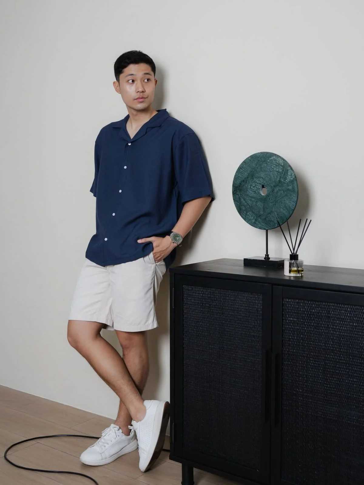 linen shirt dan celana linen