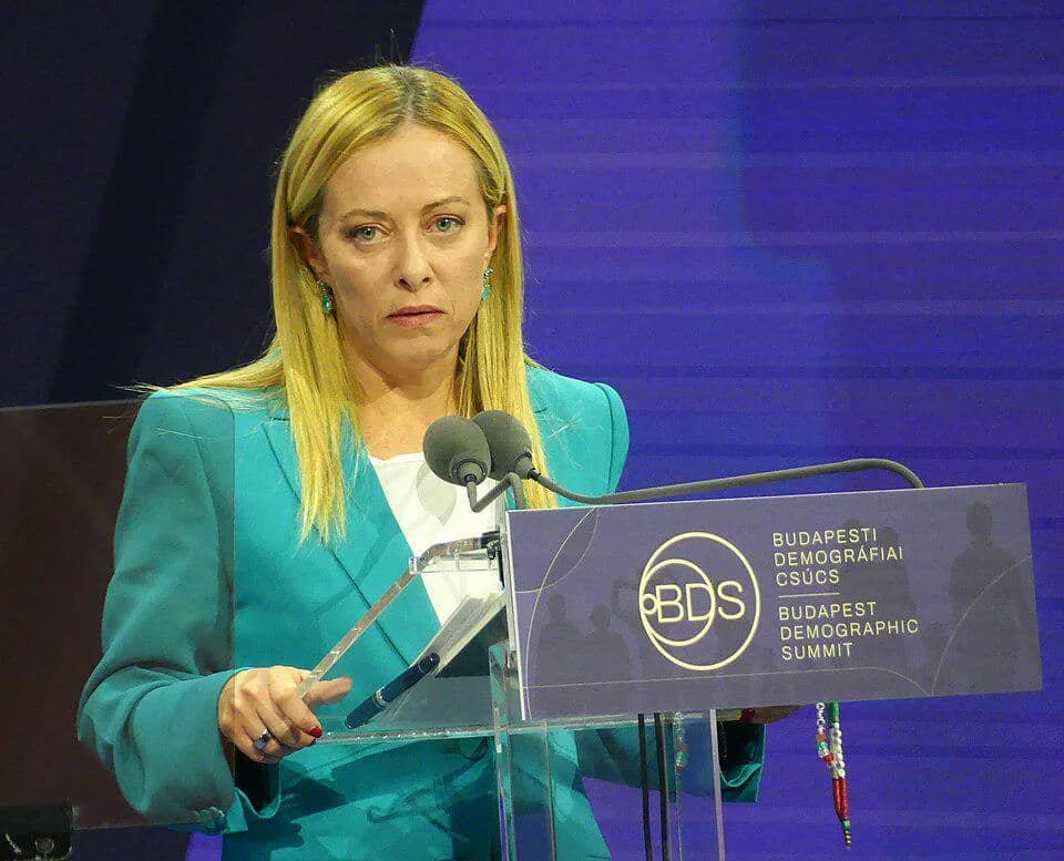 Perdana Menteri Italia, Giorgia Meloni.