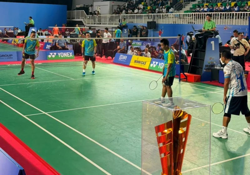 Adu Smash! Laga Kapolri-Widi vs Bahlil-Ahmad Meriahkan Penutupan Kapolri Cup 2026