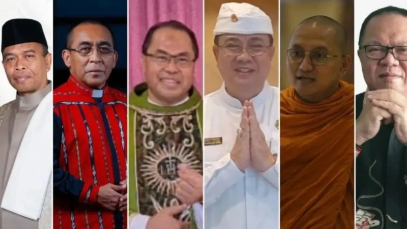 Zikir dan Doa Kebangsaan di Monas Jakarta, 6 Pemuka Agama Pimpin Doa Bersama