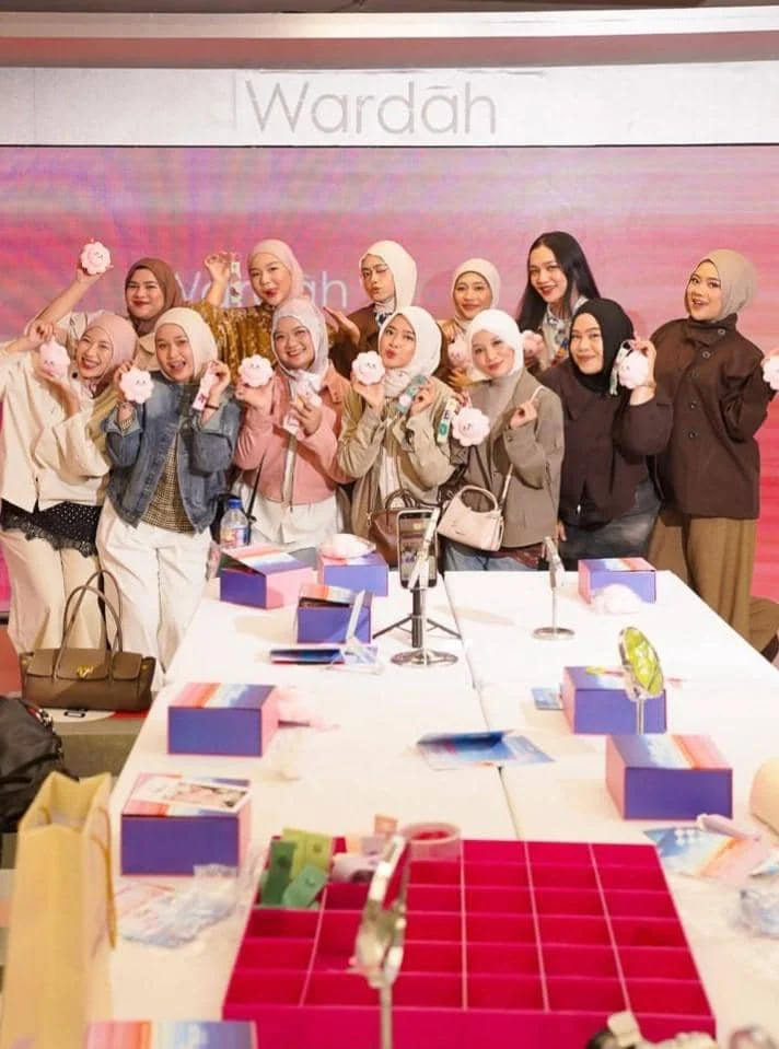 Event kecantikan Wardah Colour Circuit di Blok M 