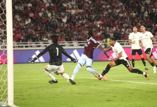 Indonesia All Stars vs Aston Villa di uji coba pramusim (Foto: Okezone/Isra Triansyah)