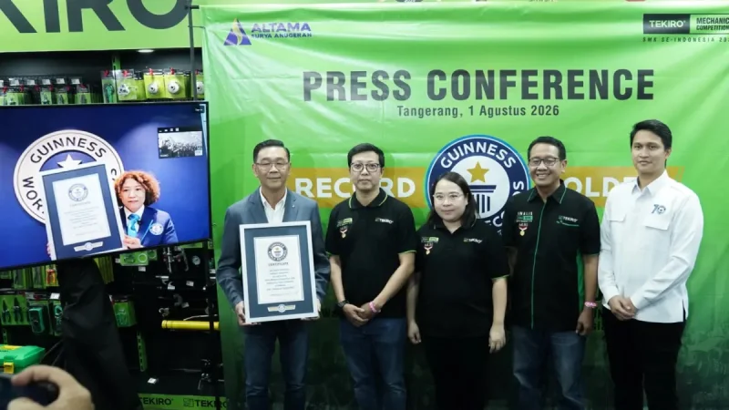 GIIAS 2026 Jadi Saksi Lahirnya Rekor Dunia, Kompetisi Mekanik Indonesia Masuk Guinness World Records