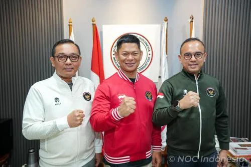 NOC Indonesia perkenalkan Todotua Pasaribu sebagai CdM Asian Games 2026