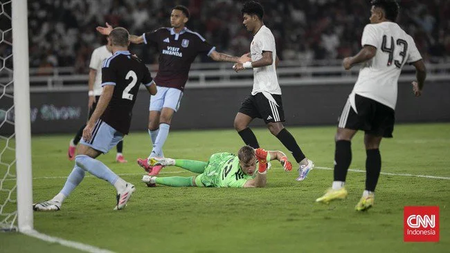 Aston Villa Puji Performa Tim Dadakan Indonesia All Stars