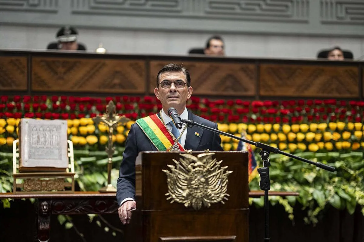 Presiden Bolivia, Rodrigo Paz.