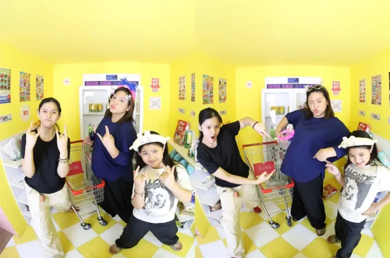 Inspirasi Foto Maternity ala Audy Item, Temanya Grocery Store!
