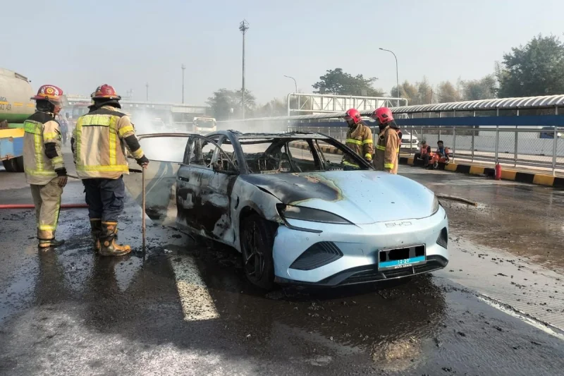 Daftar Kasus Mobil Listrik BYD yang Terbakar di Indonesia