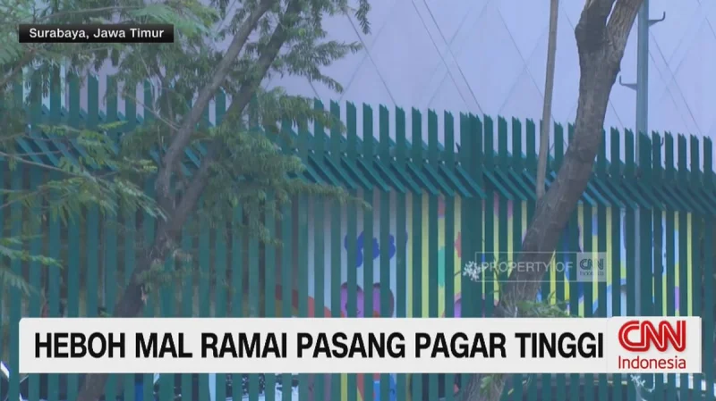 VIDEO: Viral Pagar Tinggi di Mal, APPBI Minta Publik Tak Berspekulasi