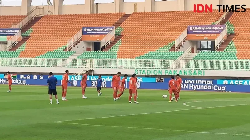 Timnas Vietnam Latihan di Bogor Jelang Lawan Indonesia di ASEAN Hyundai Cup