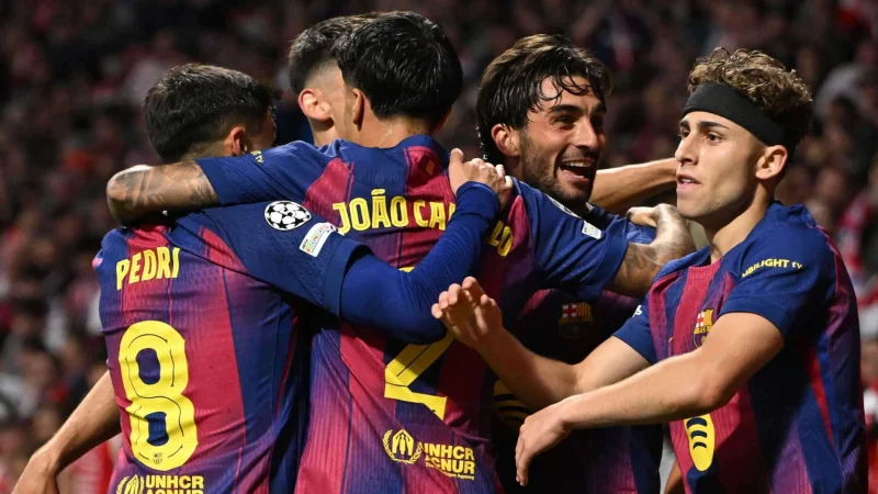 Sedikit rasa tidak nyaman: Detail latihan kedua terakhir Barcelona di Inggris