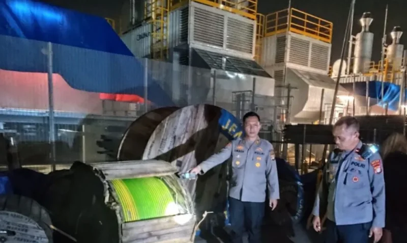 Polsek Pademangan Tangkap Dua Pelaku Pencurian Kabel Tanam, Positif Gunakan Narkoba