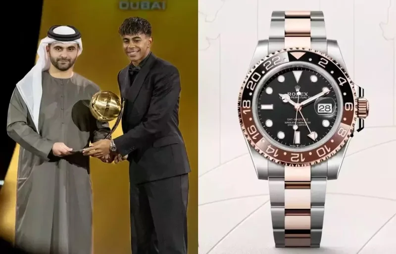 Deretan Jam Mewah Lamine Yamal: Dari Rolex hingga Patek Philippe