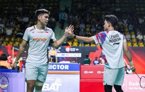Leo Rolly Carnando/Daniel Marthin. (Foto: PBSI)
