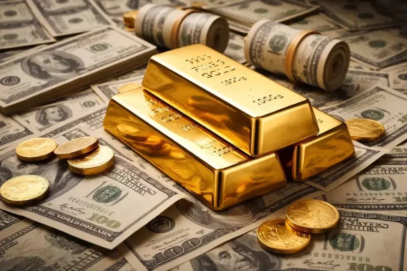 Harga Emas Naik Saat Minyak dan Dolar AS Melemah