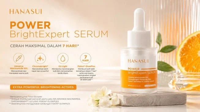 Hanasui Power Bright Expert Serum (AI)
