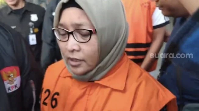 Ketua Tim Pemeriksaan Badan Pemeriksa Keuangan (BPK) RI Perwakilan Sumatera Selatan, Titin Rita Lestari. (Suara.com/Dea)