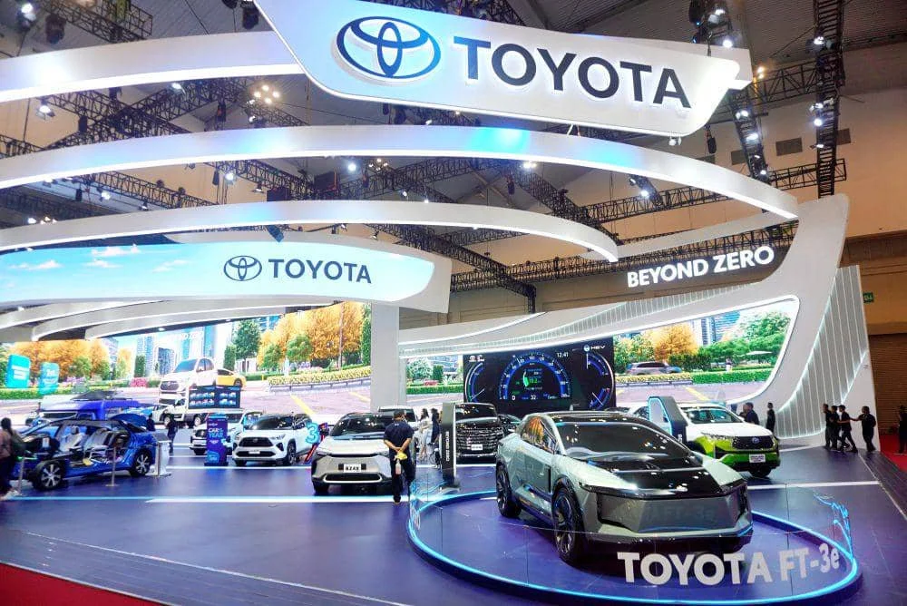 Booth Toyota di GIIAS 2024 (PT. Toyota-Astra Motor/TAM)