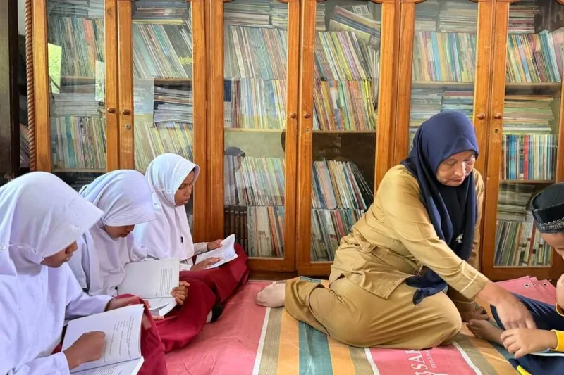 Dari Kantor Guru Jadi Perpustakaan, SDN 2 Dewantara Bangun Budaya Literasi Sejak Dini