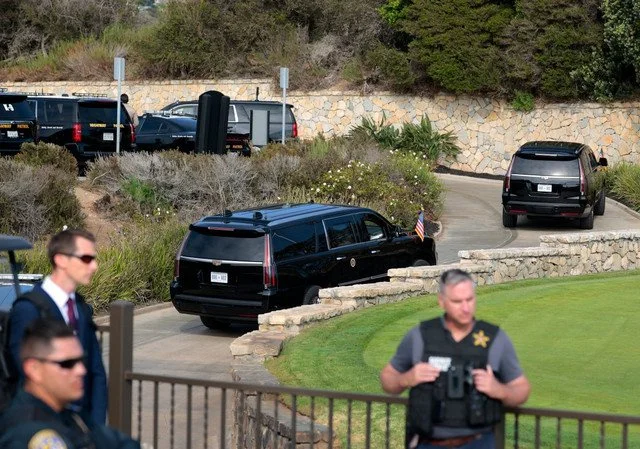 Seorang Pria Bersenjata Ditangkap di Lokasi Kunjungan Presiden Trump di LA