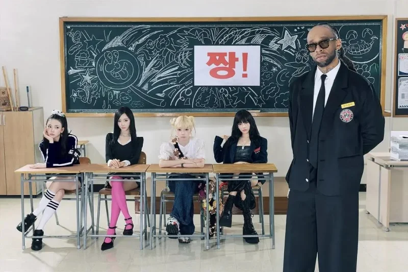 Ide Style dan Makeup Member aespa di MV 'Switchblade', School Baddie!