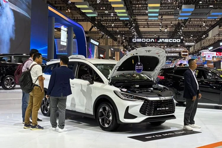 Ilustrasi booth BYD di GIIAS 2026