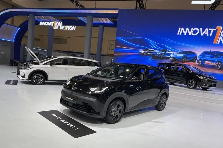 Ilustrasi booth BYD di GIIAS 2026