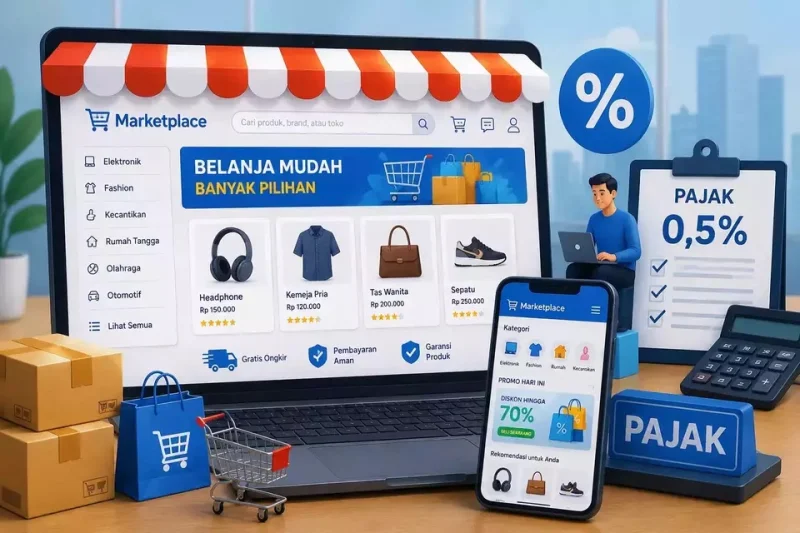 Ekonomi Dinilai Belum Kuat, Purbaya Tunda Pajak Marketplace