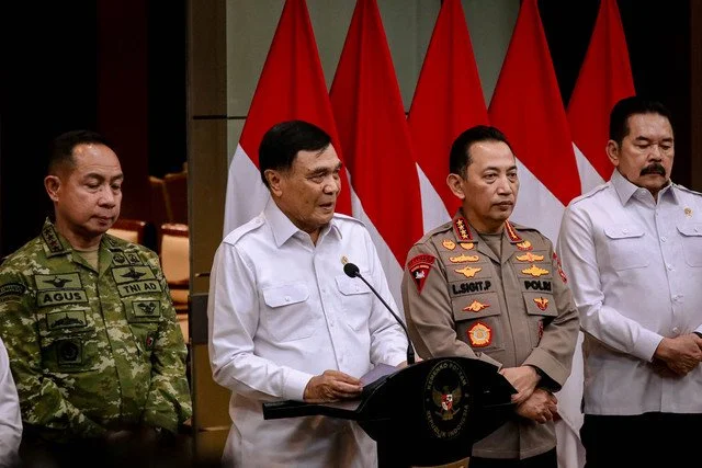 Menko Polkam soal Video Demo di Medsos: Hoaks, Sudah Lama, Penyebar Kita Cari