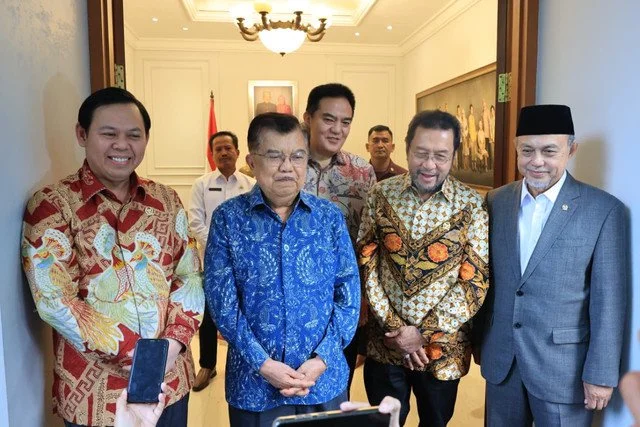 Ketua DPD Temui JK: Diskusi Kebangsaan dan Serahkan Undangan Sidang Tahunan MPR