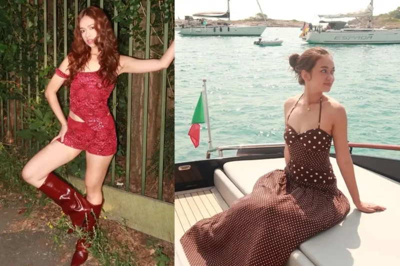 7 OOTD Rebecca Klopper di Eropa yang Siap Jadi Inspirasi Summer Look