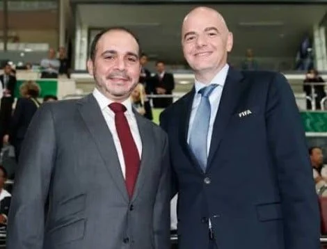 Pangeran Ali Tuding FIFA Gunakan Masalah Yordania untuk Galang Dukungan Infantino