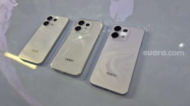 Oppo Reno 16 Series dalam agenda Media Handson di Jakarta, Rabu (24/6/2026). [Suara.com/Dythia]