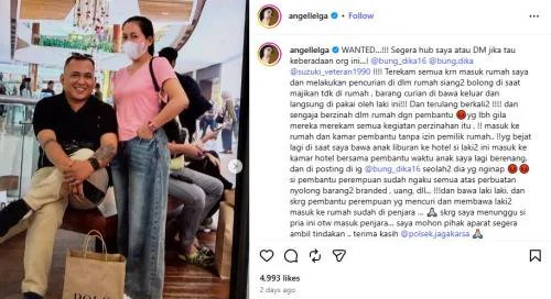 ART Angel Lelga Mencuri