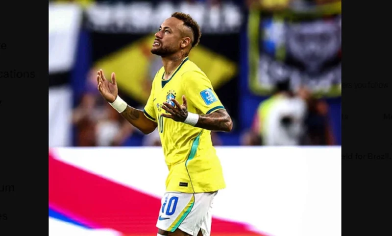Neymar Menangis saat Comeback Lawan Skotlandia Usai Absen 980 Hari Bela Timnas Brasil