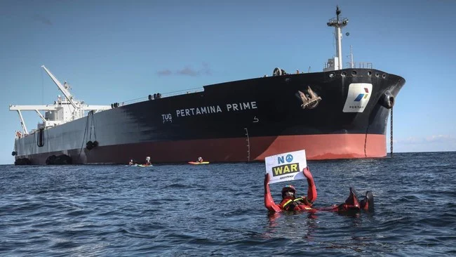 Kapal Pertamina Gamsunoro Berhasil Lewati Selat Hormuz
