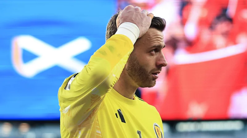 Man Utd mengincar transfer mengejutkan untuk kiper timnas Skotlandia di Piala Dunia
