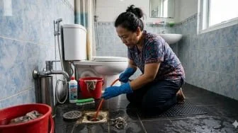 4 Cara Pakai Soda Api untuk Atasi Saluran Air Mampet akibat Rambut atau Lumpur